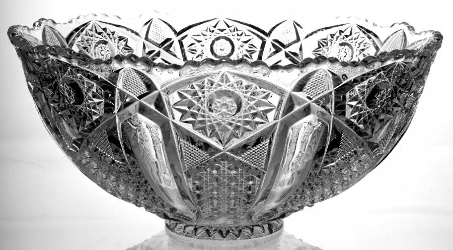 Quintec Clear 12" Round Bowl by Smith Glass -1