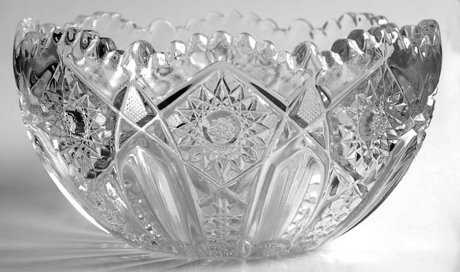 Quintec Clear 8" Round Bowl by Smith Glass -1