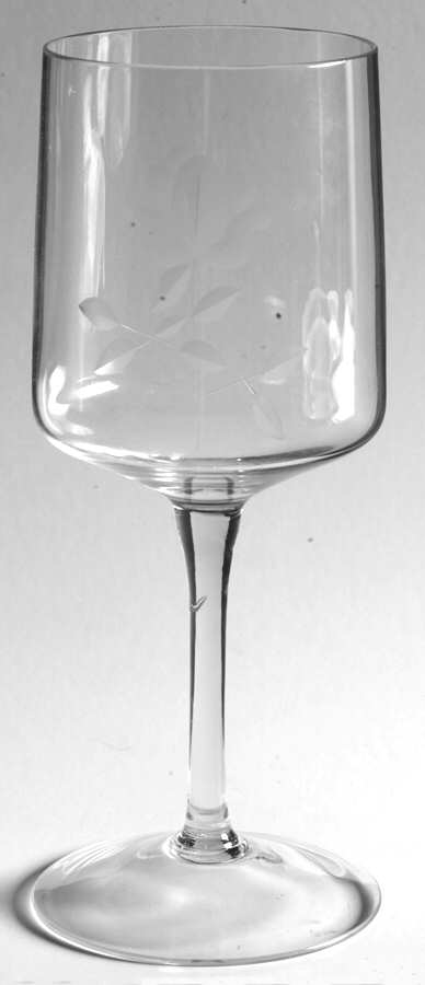 Shadow Rose Water Goblet by Society Crystal-1