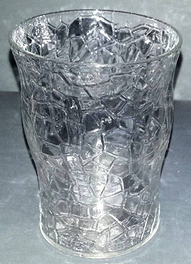 By Cracky Clear Flat Juice Glass by Smith Glass -1