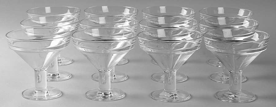 Impilabile (Set of 12) Footed Ice Cream Cup by Steklarna Hrastnik-1