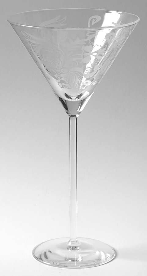 Flora Martini Glass by Salviati-1