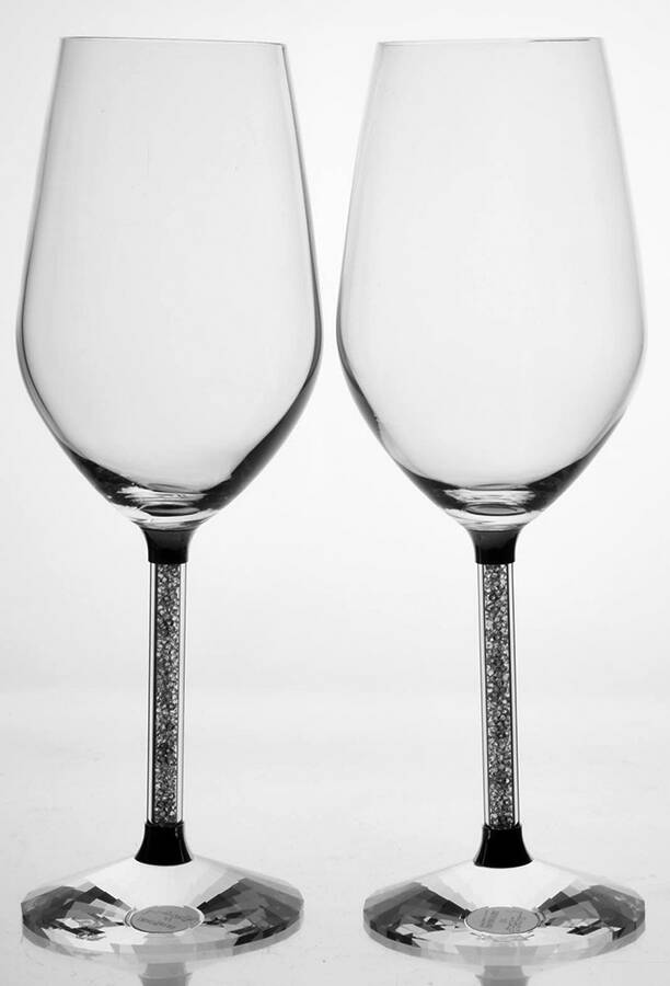 Crystalline Red Wine - Set of 2 by Swarovski-1