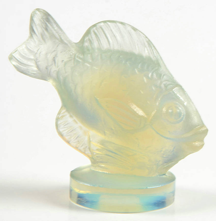 Animals & Figurines #F40 Poisson Barbarin Fish by Sabino Glass-1