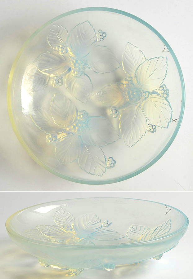 Animals & Figurines #T87 Berry Dish by Sabino Glass-1