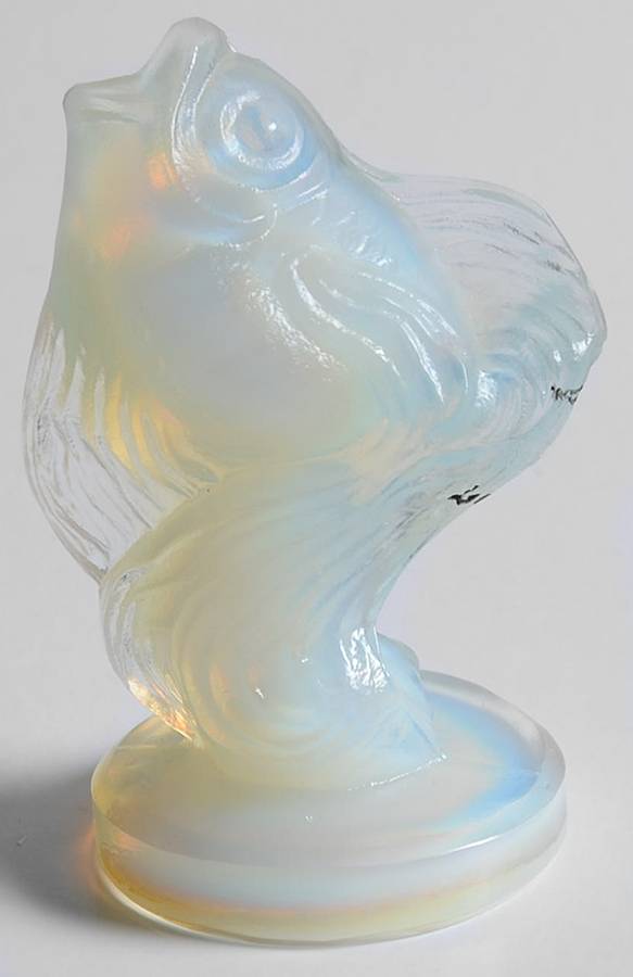 Animals & Figurines #F44 Poisson Leglefin Fish by Sabino Glass-1
