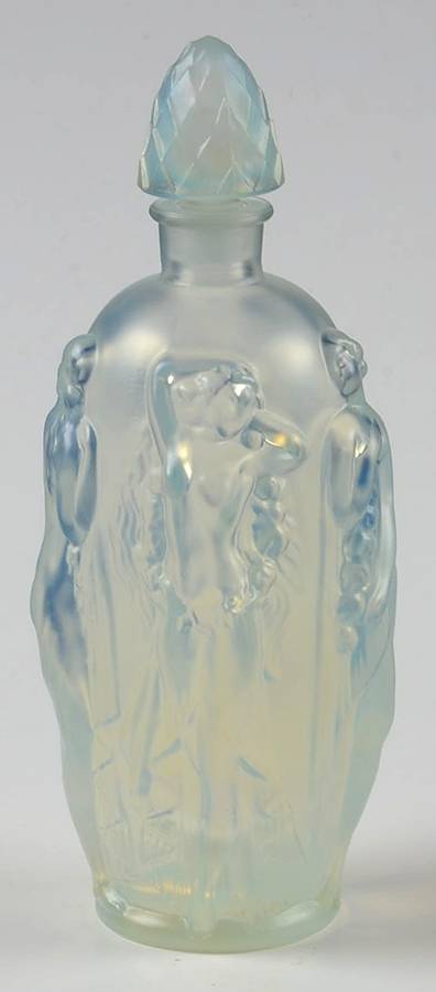 Animals & Figurines "PF22" "Gaite Perfume Bottle by Sabino Glass-1