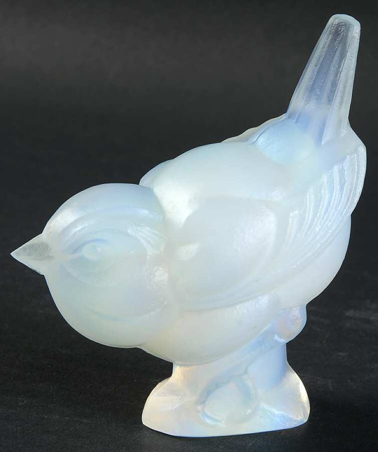 Animals & Figurines #A13 Medium Jumping Bird by Sabino Glass-1