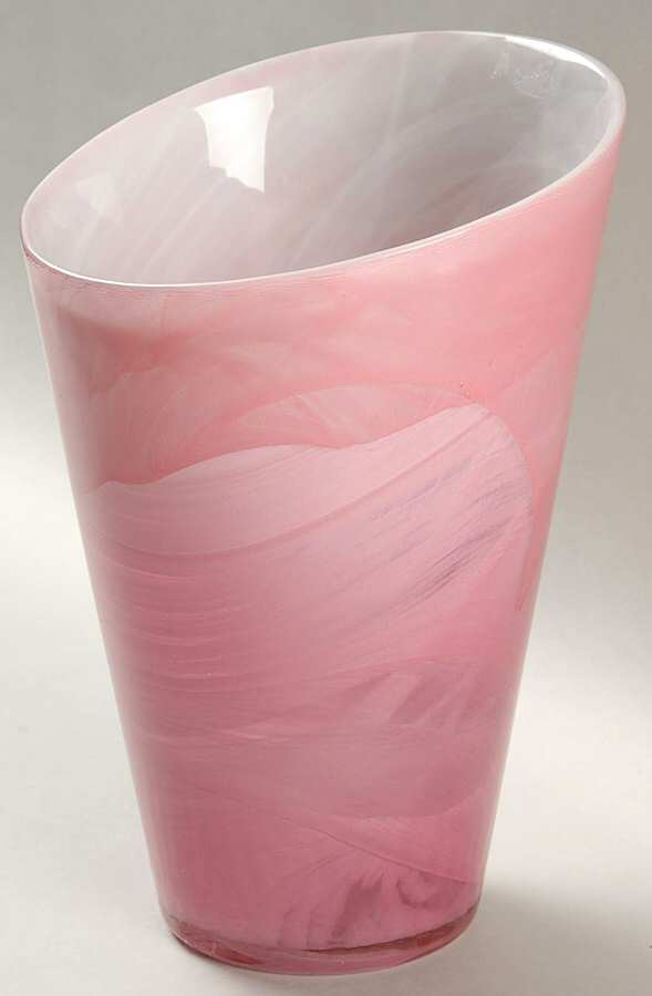 Candy 7" Flower Vase by Sea Glasbruk-1