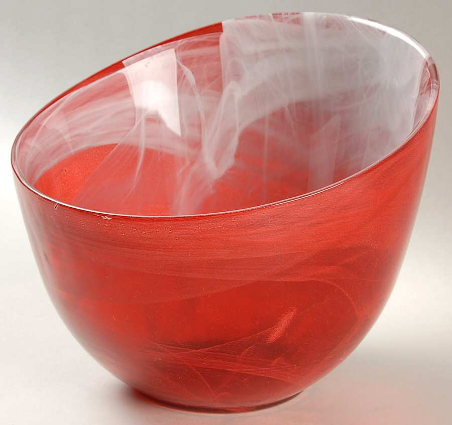 Candy 6" Round Bowl by Sea Glasbruk-1