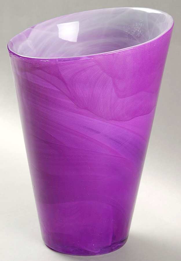 Candy 7" Flower Vase by Sea Glasbruk-1
