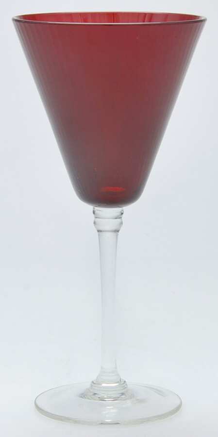 Tis the Season Ruby Water Goblet by St Nicholas Square-1
