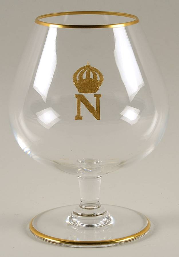 Napolean Brandy Glass by St Louis-1