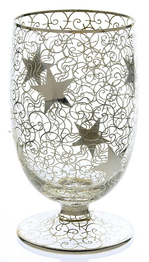 S9G2 12 Oz Footed Tumbler by St. Graal Crystal-1