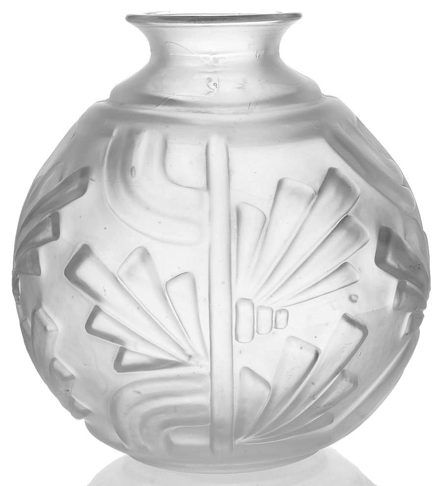 Frankart 10" Globe Vase by Sarsaparilla-1