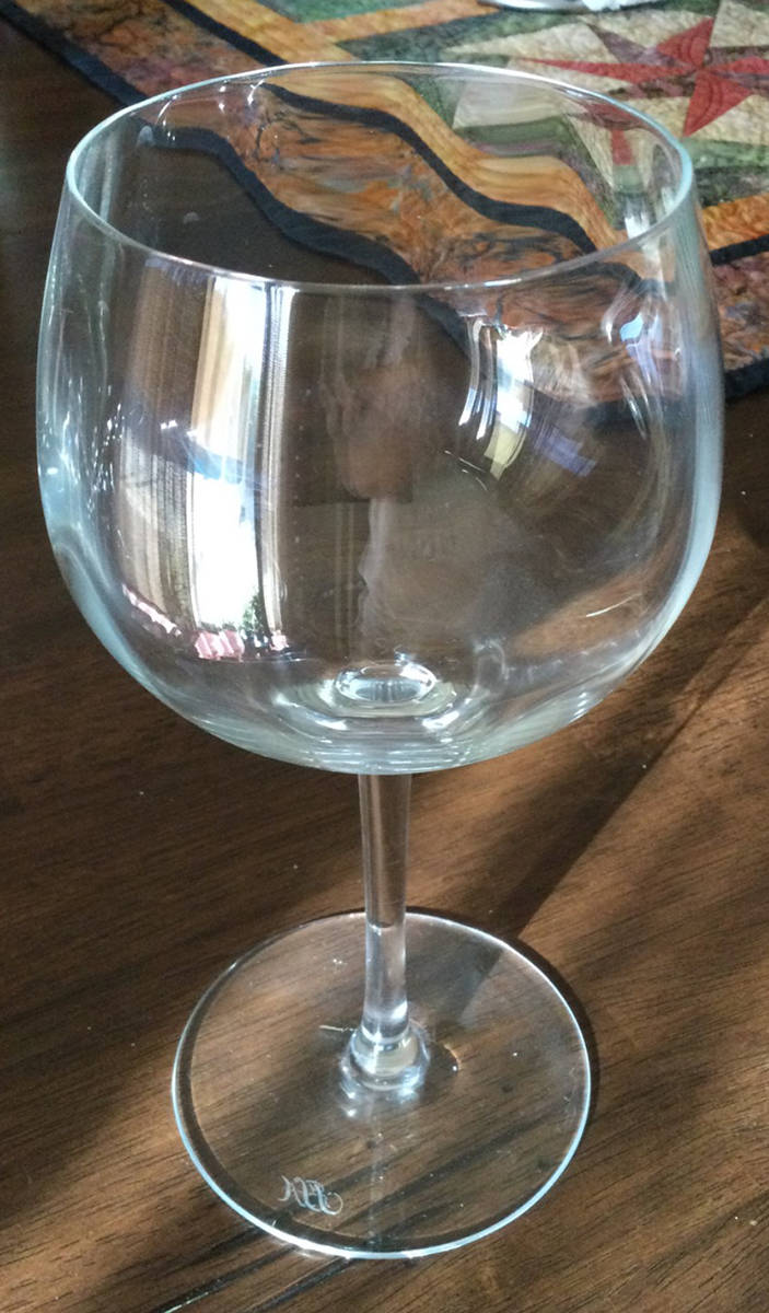 SKQ4 Water Goblet by Saks Fifth Avenue-1