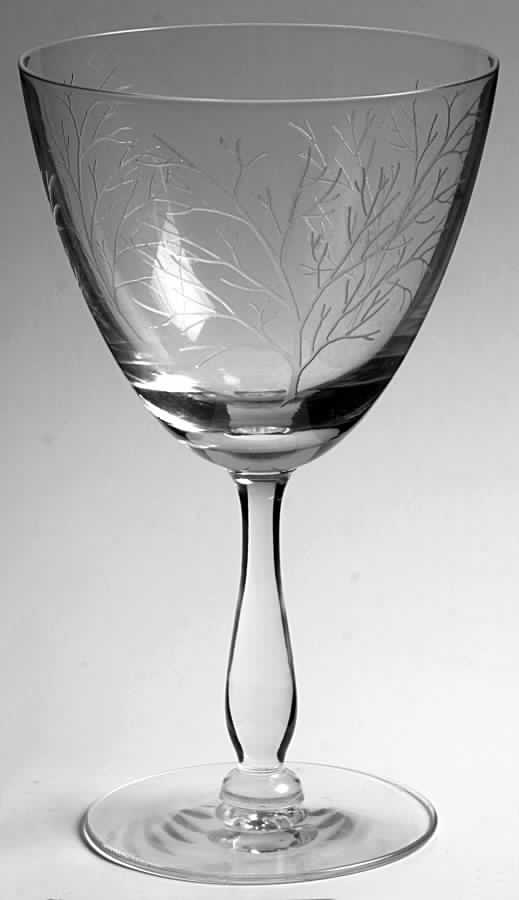 Bramble Water Goblet by Tiffin-Franciscan-1