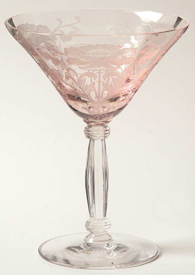 Flanders Pink (Stem 024-15024) Liquor Cocktail by Tiffin-Franciscan-1