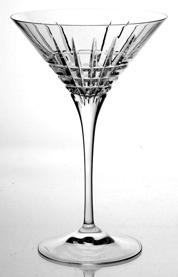 Plaid Martini Glass by Tiffany-1