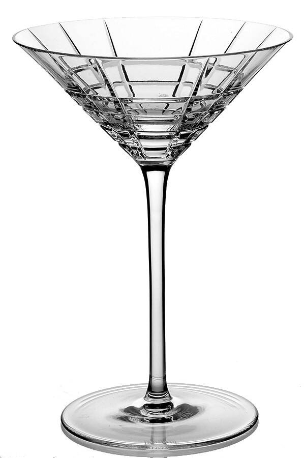 Plaid Martini Glass by Tiffany-1
