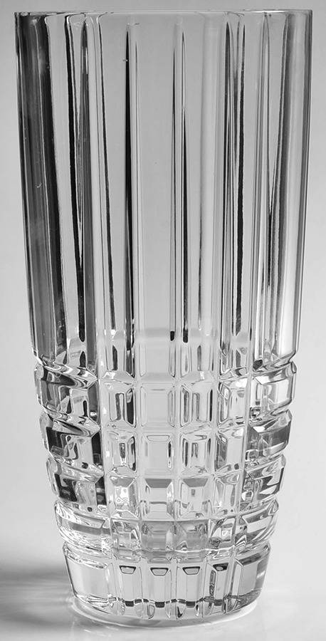 Plaid 11" Flower Vase by Tiffany-1