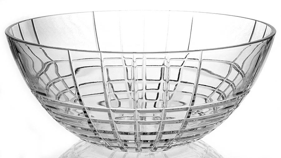 Plaid 9" Round Bowl by Tiffany-1