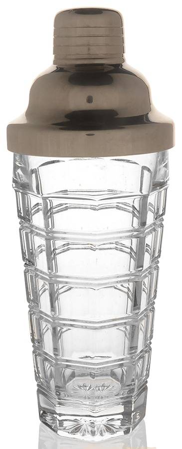 Darby Barware Collection Cocktail Shaker with Chrome Top and Lid by Thomas O'Brien-1