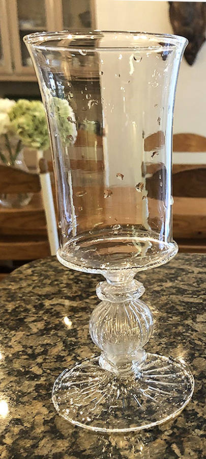 Legends Water Goblet by Two's Company-1
