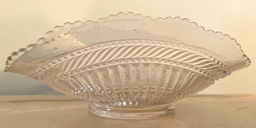 Strigil 10" Oval Bowl by Tarentum-1