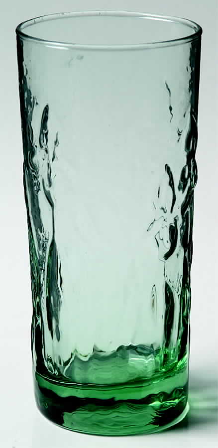 Iris Spanish Green Flat Iced Tea by Libbey Glass Company-1