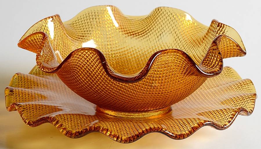 COL49 Dessert Set-Bowl & Underplate by Colony-1