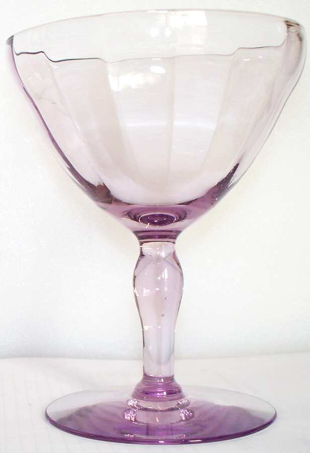 FRY85LA (Regular Optic) Champagne/Tall Sherbet by Fry-1