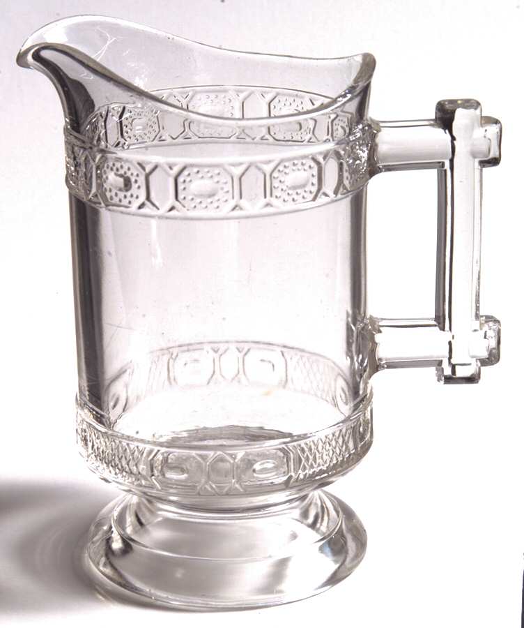 Two Band Creamer by Doyle Glass-1