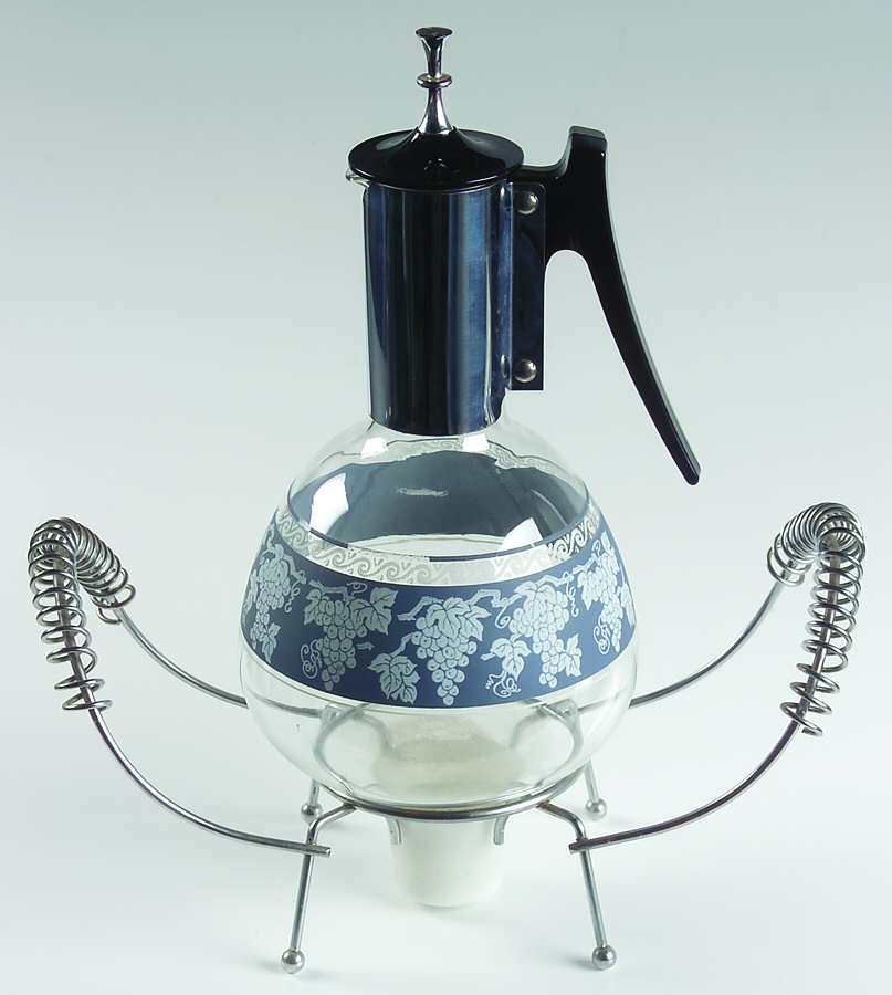 COL35 Coffee Carafe W/Metal Stand & Burner by Colony-1