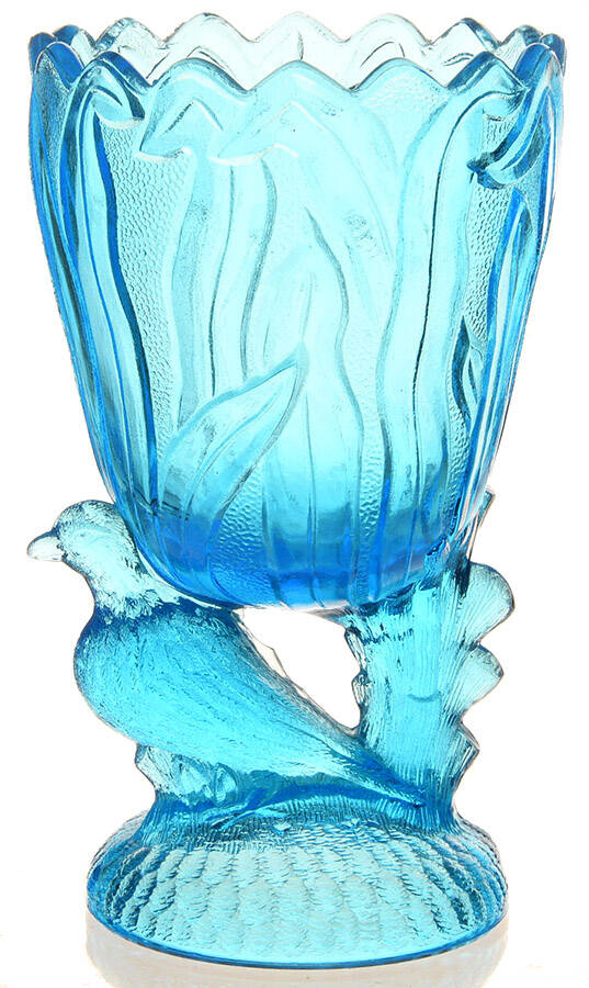 Animals & Figurines Bird Vase by Guernsey Glass Co-1