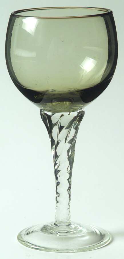 UNK6914 Smoke Gray Wine Glass by Unknown Manufacturer-1