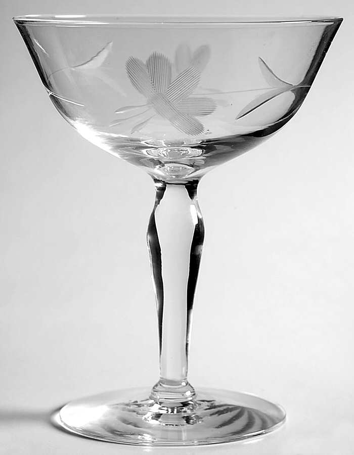 UNK7097 Champagne/Tall Sherbet by Unknown Manufacturer-1