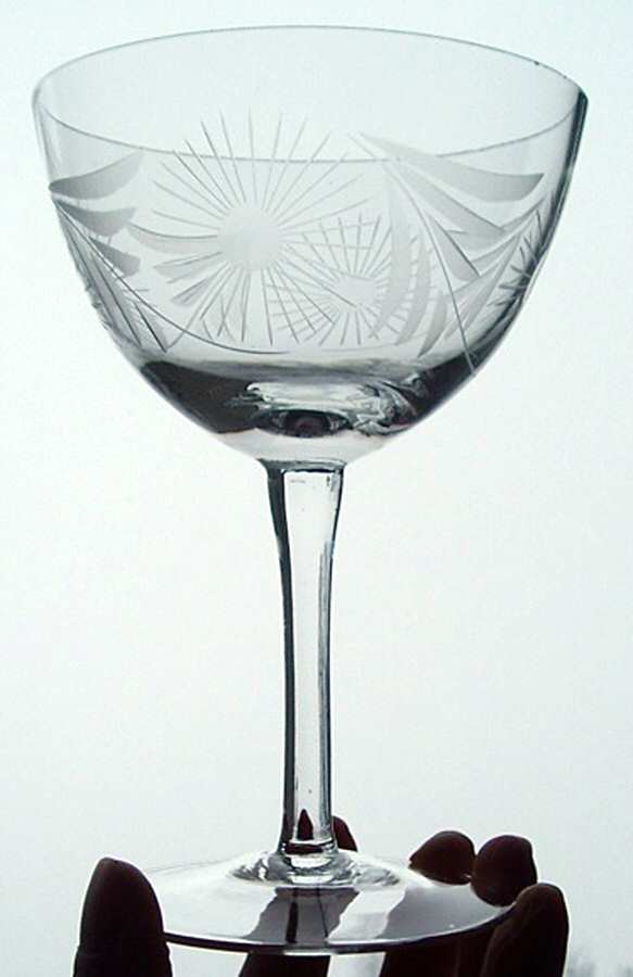 UNK7276 Champagne/Tall Sherbet by Unknown Manufacturer-1