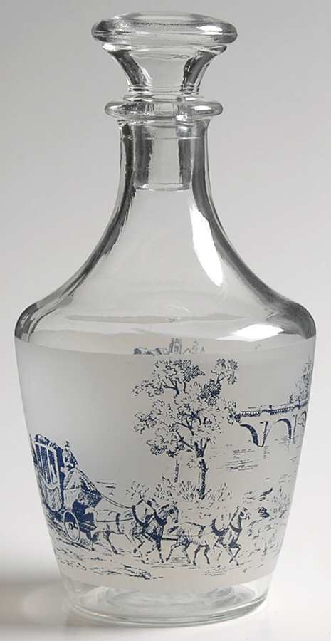 CRA131 Whiskey Decanter & Stopper by Cristal D'Arques - Durand-1