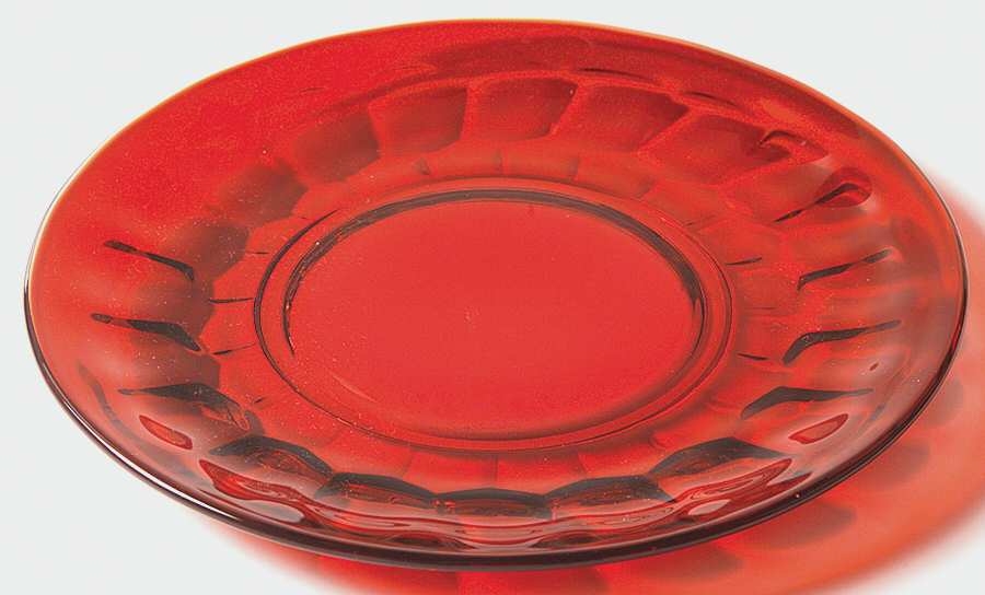 Georgian Ruby Luncheon Plate by Viking-1
