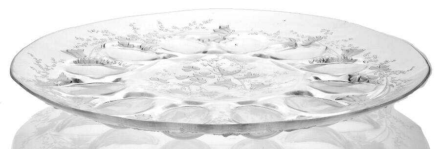 Meadow Vale Deviled Egg Server by Savoir Vivre-1
