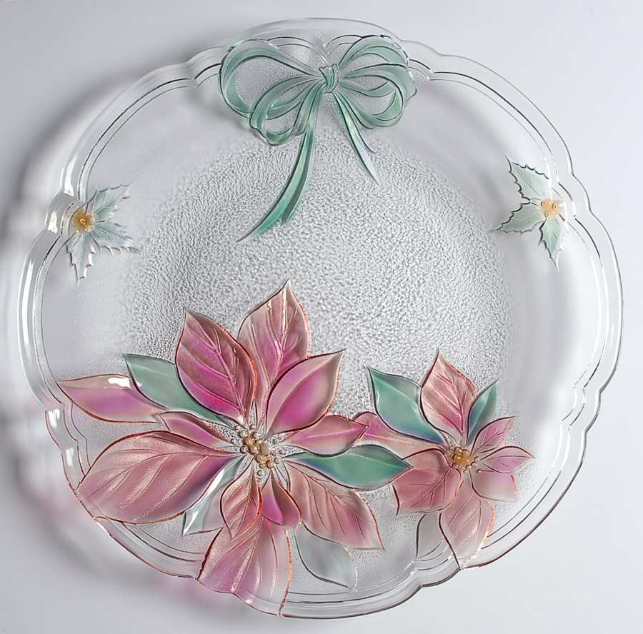 Holiday Sprit 15" Round Platter by Savoir Vivre-1