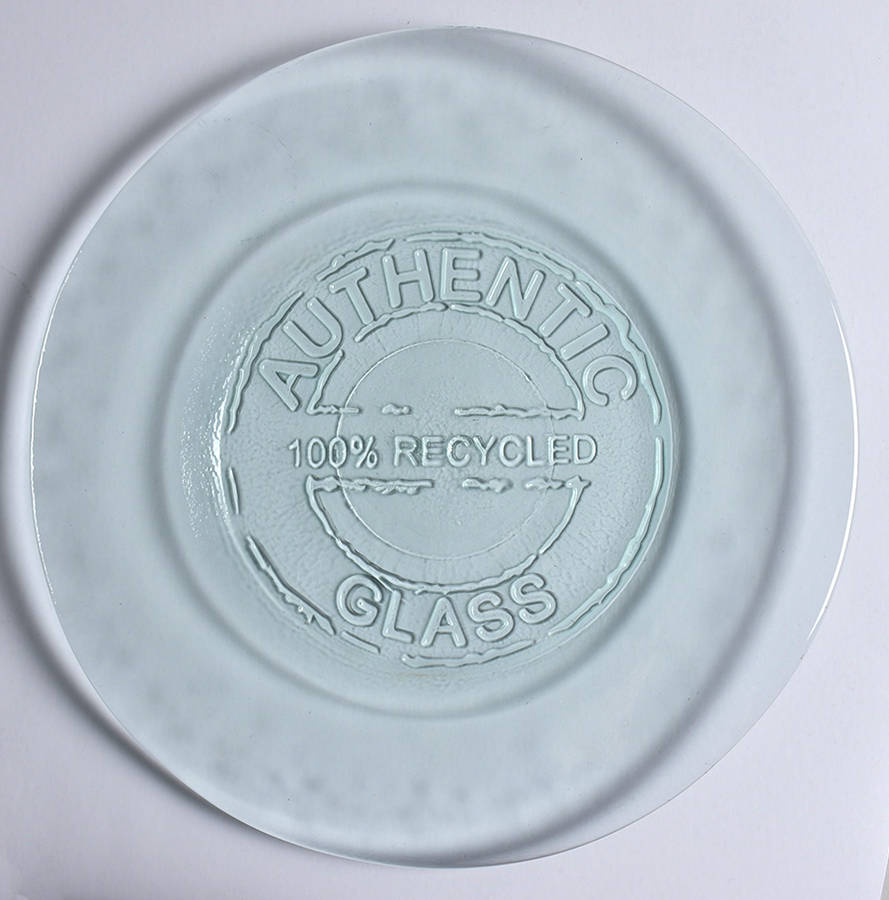 Authentic Recycled Dinner Plate by Vidrios San Miguel-1