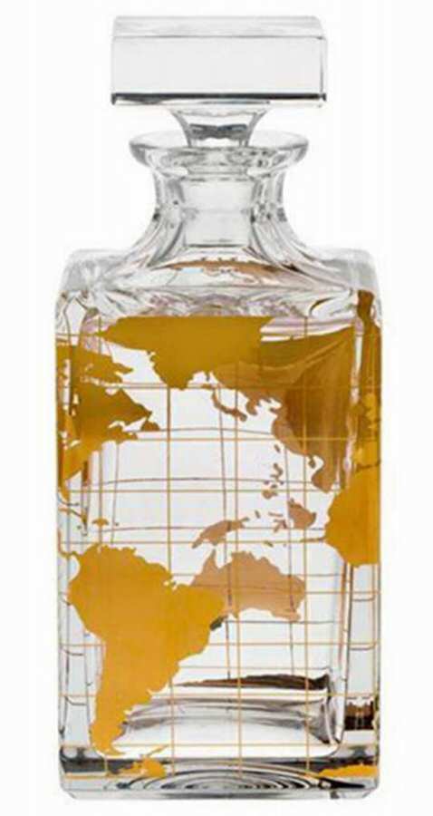Atlas Whiskey Decanter & Stopper by Vista Alegre-1