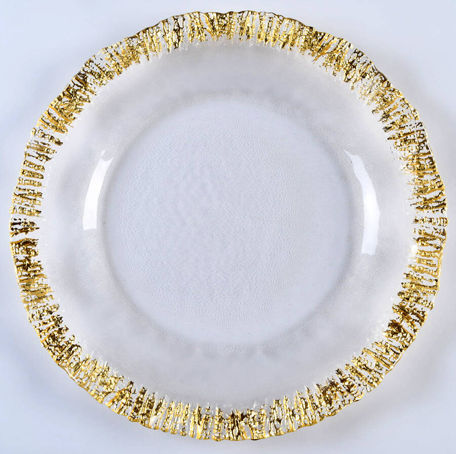 Rufolo Gold Service Plate by Vietri-1