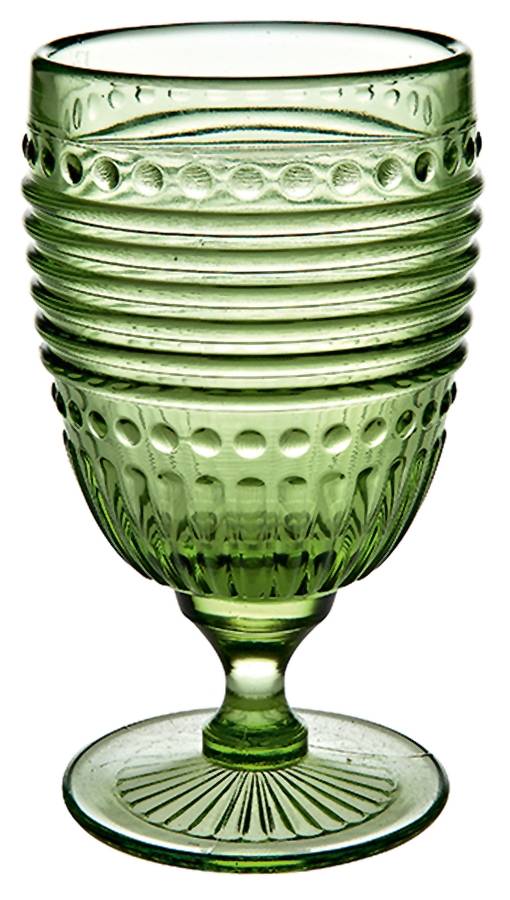 Campania Emerald Green Water Goblet by Vista Alegre-1