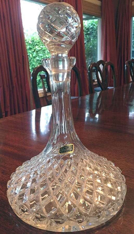 VCZ4 Ships Decanter & Stopper by Violetta-1