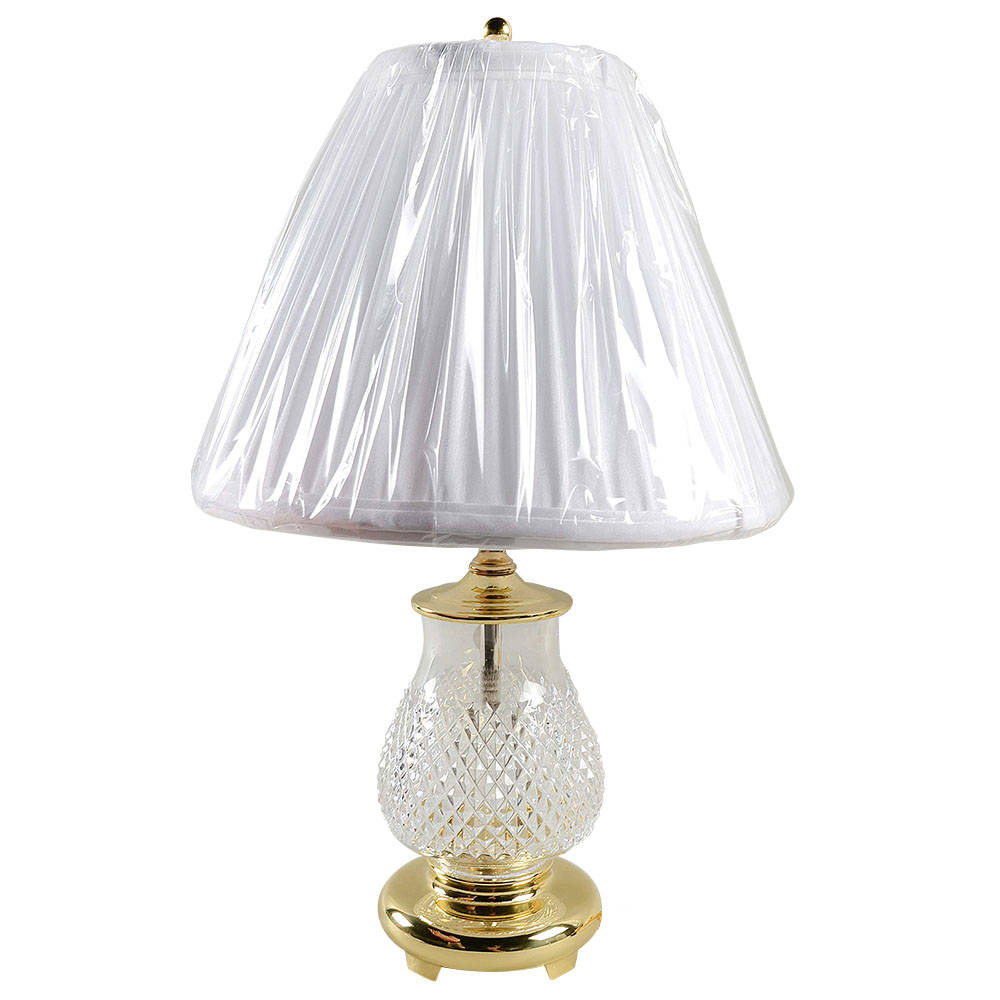 Alana 15" Electric Lamp & Shade by Waterford Crystal-1