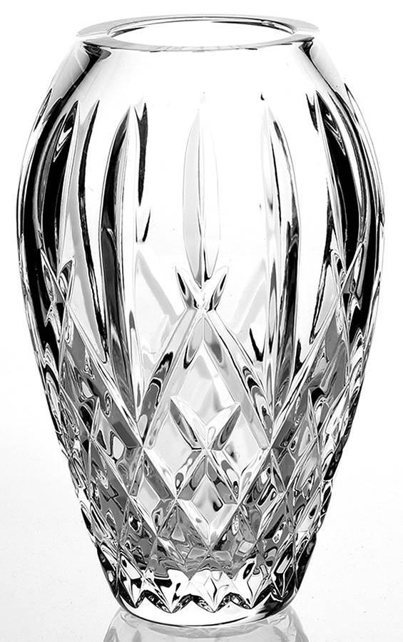 Araglin 7" Flower Vase by Waterford Crystal-1