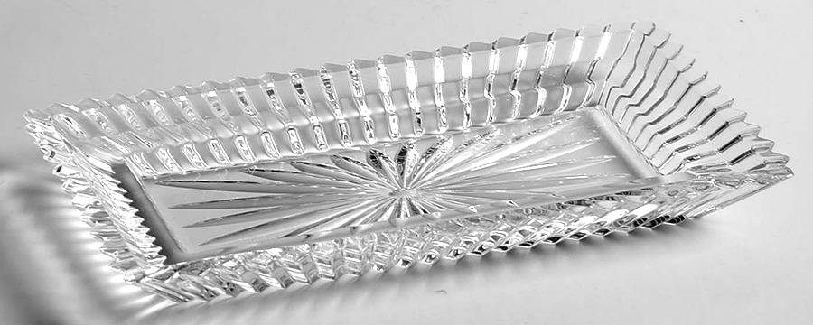 Araglin 1/4 Pound Butter Dish, No Lid by Waterford Crystal-1